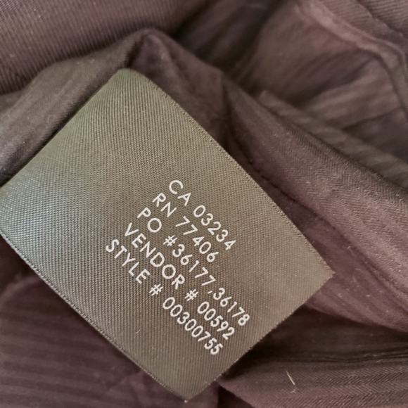 CLUB MONACO Black belted pencil skirt / Size 0 - Picture 5 of 6